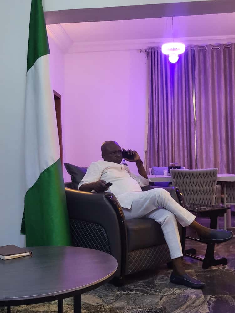 Apostle Ayodele David-Adesua, a quiet moment