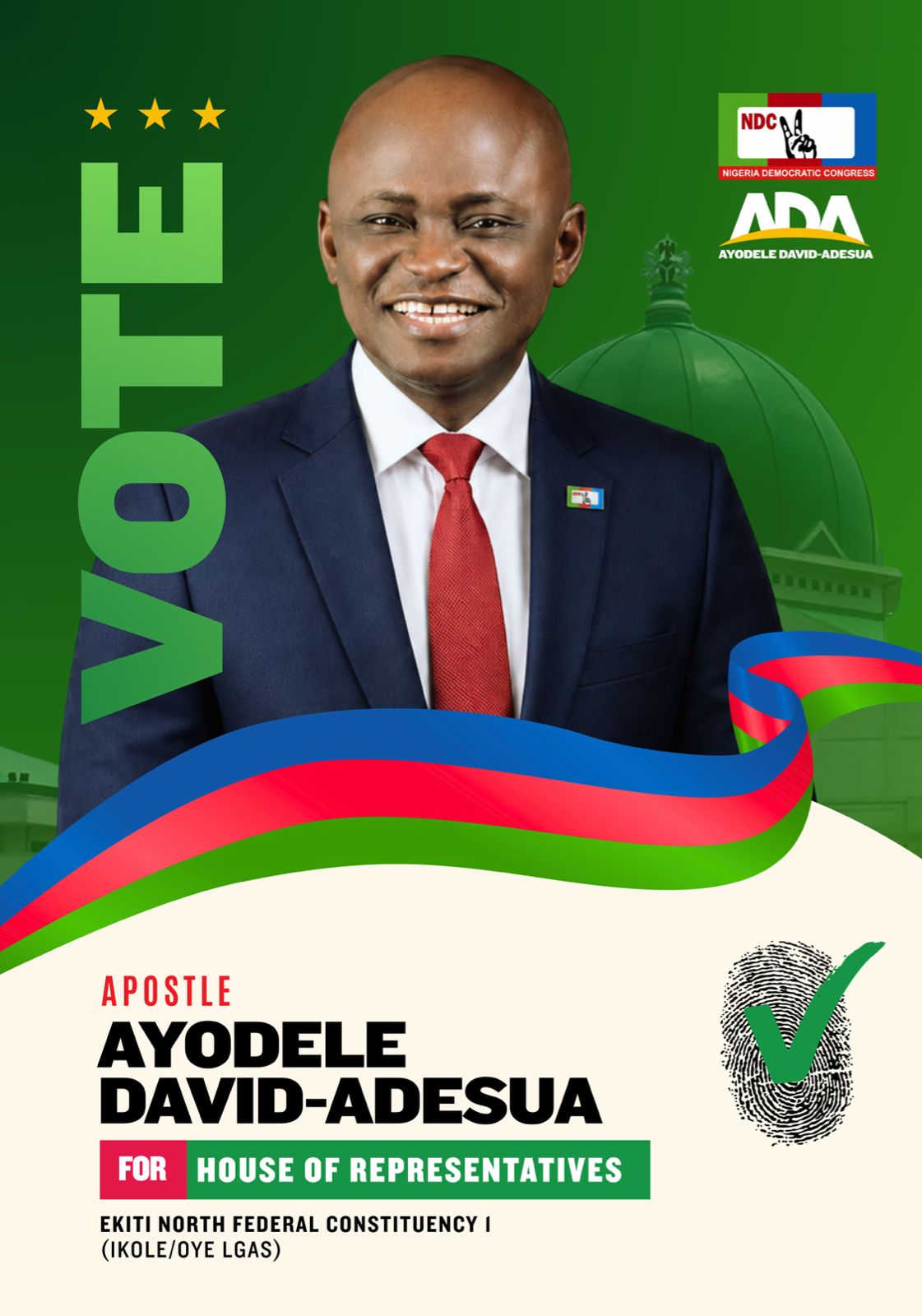 Official campaign poster